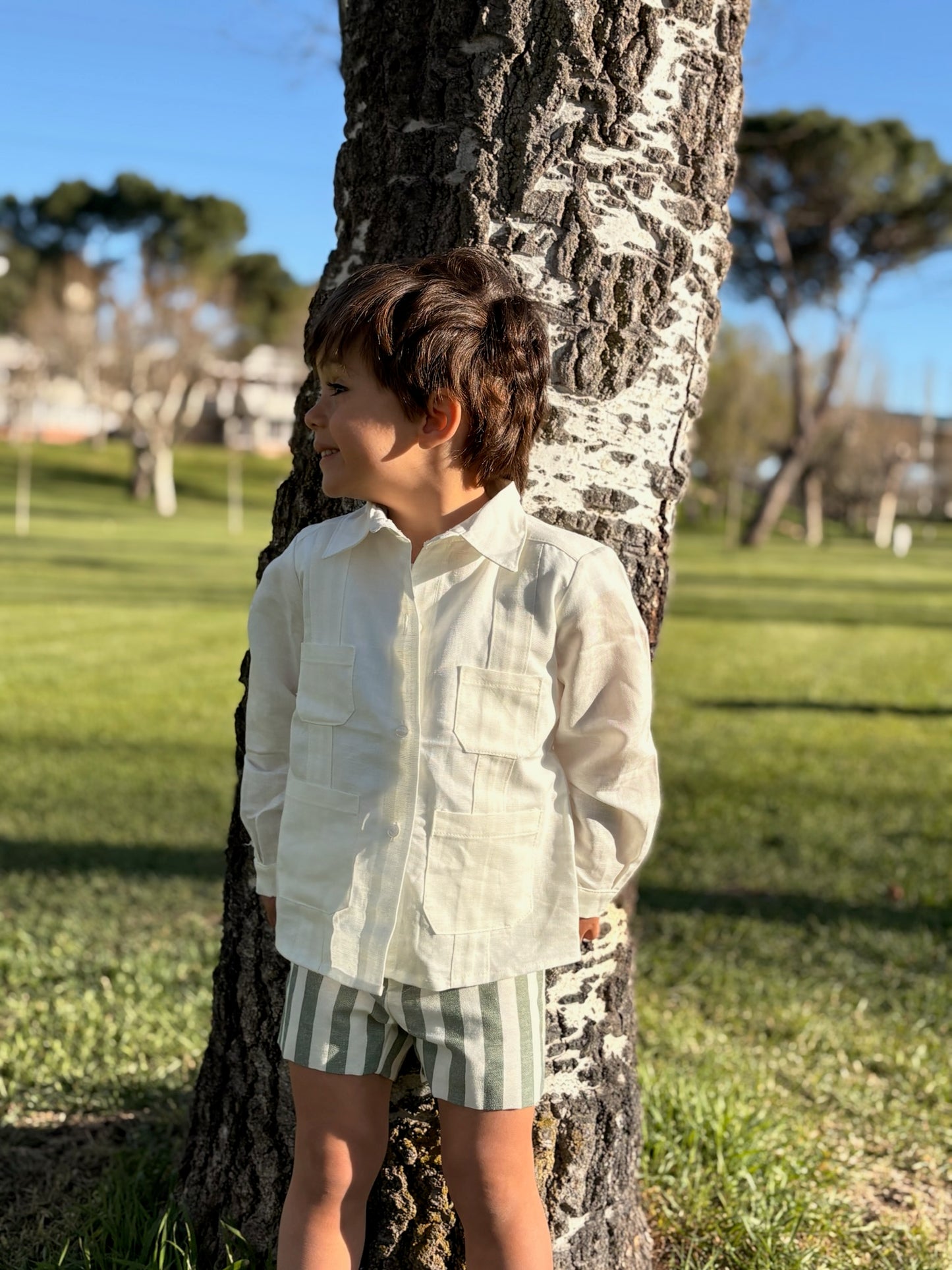 Guayabera LINO BLANCO