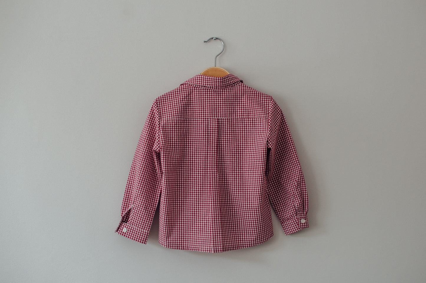 Polera cuadros vichy Berry