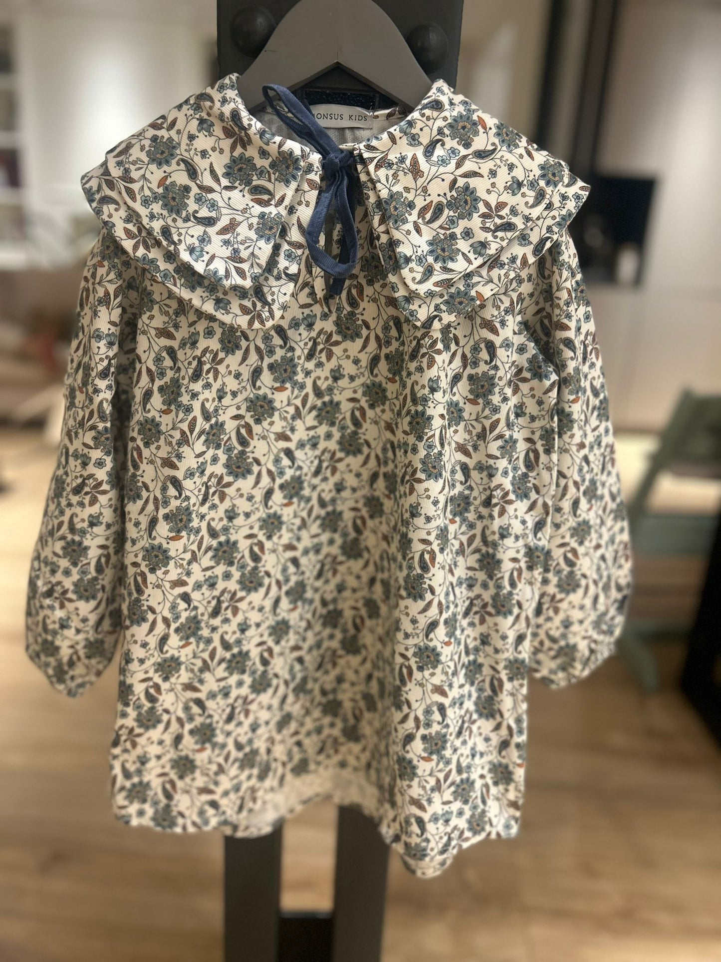 Vestido Campo azul