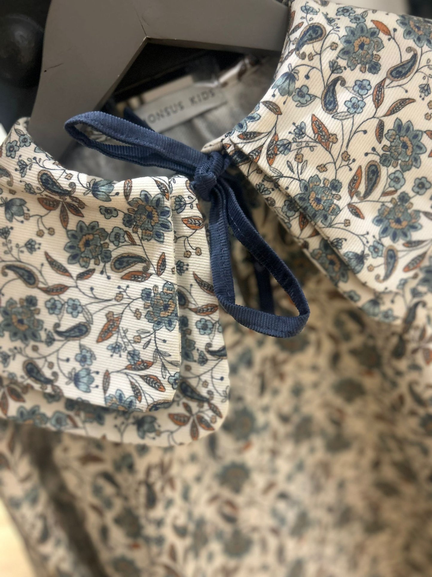 Vestido Campo azul