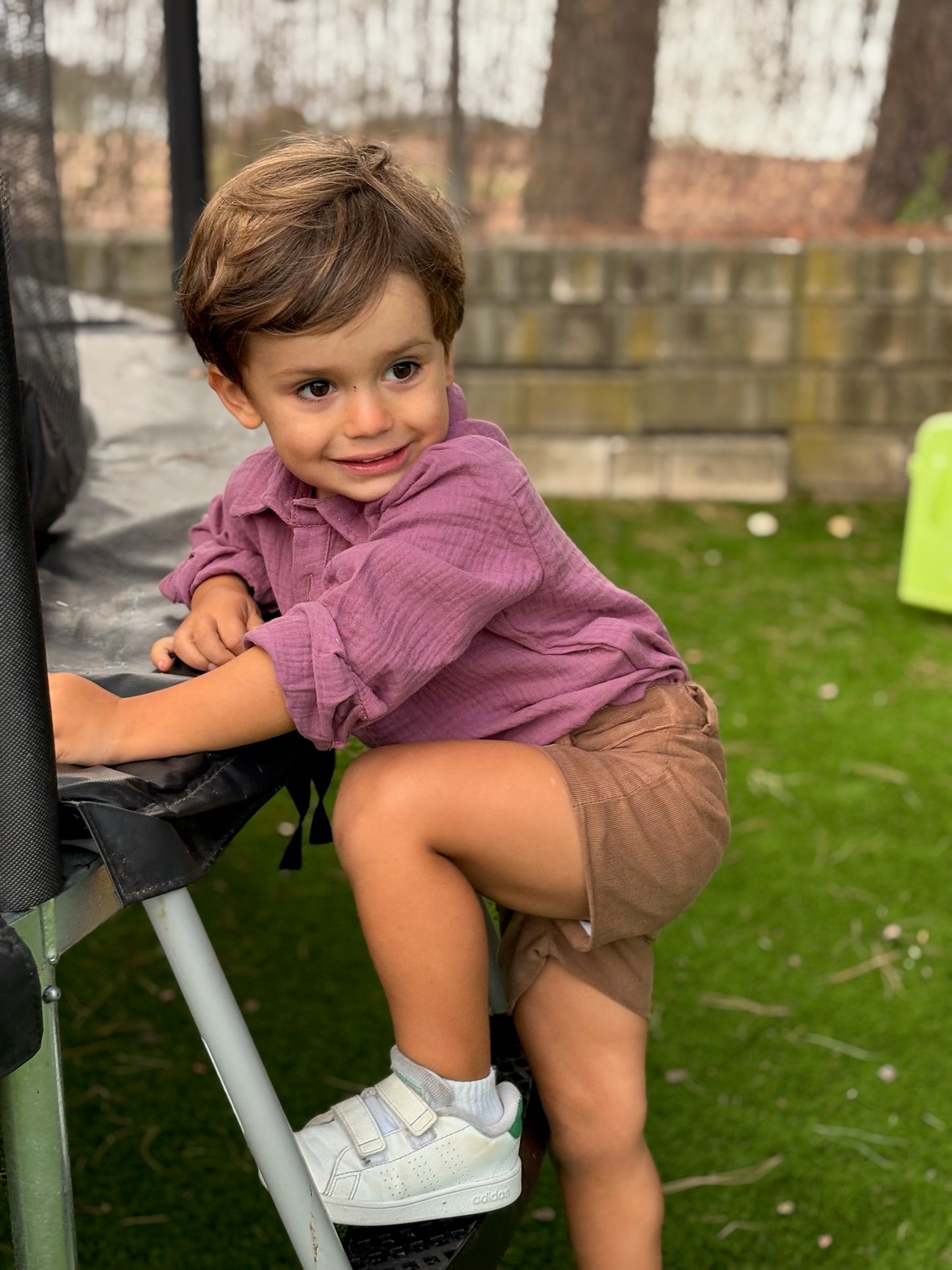 Polera bambula malva