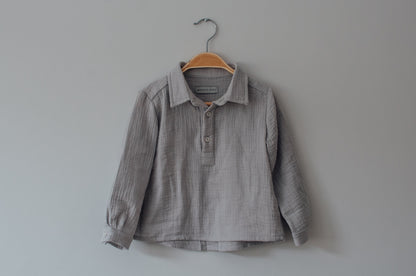 Polera bambula Gris