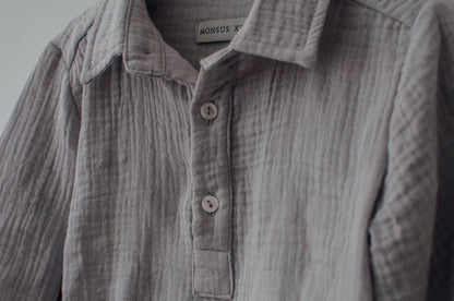 Polera bambula Gris