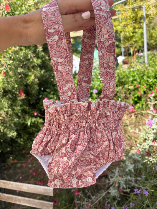 Braguita con tirantes FLORES VIVAS.